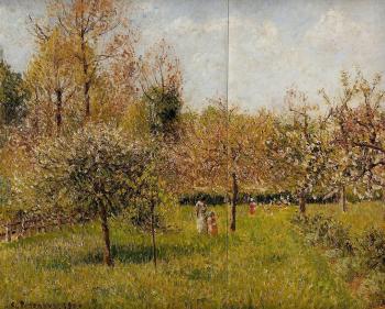 Camille Pissarro : Spring at Eragny